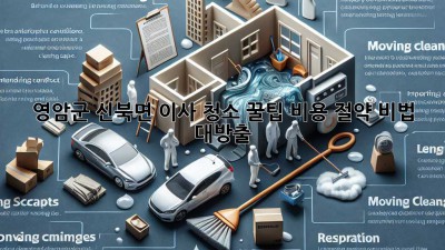 영암군 신북면 이사 청소 꿀팁🍯 비용 절약 비법 대방출!